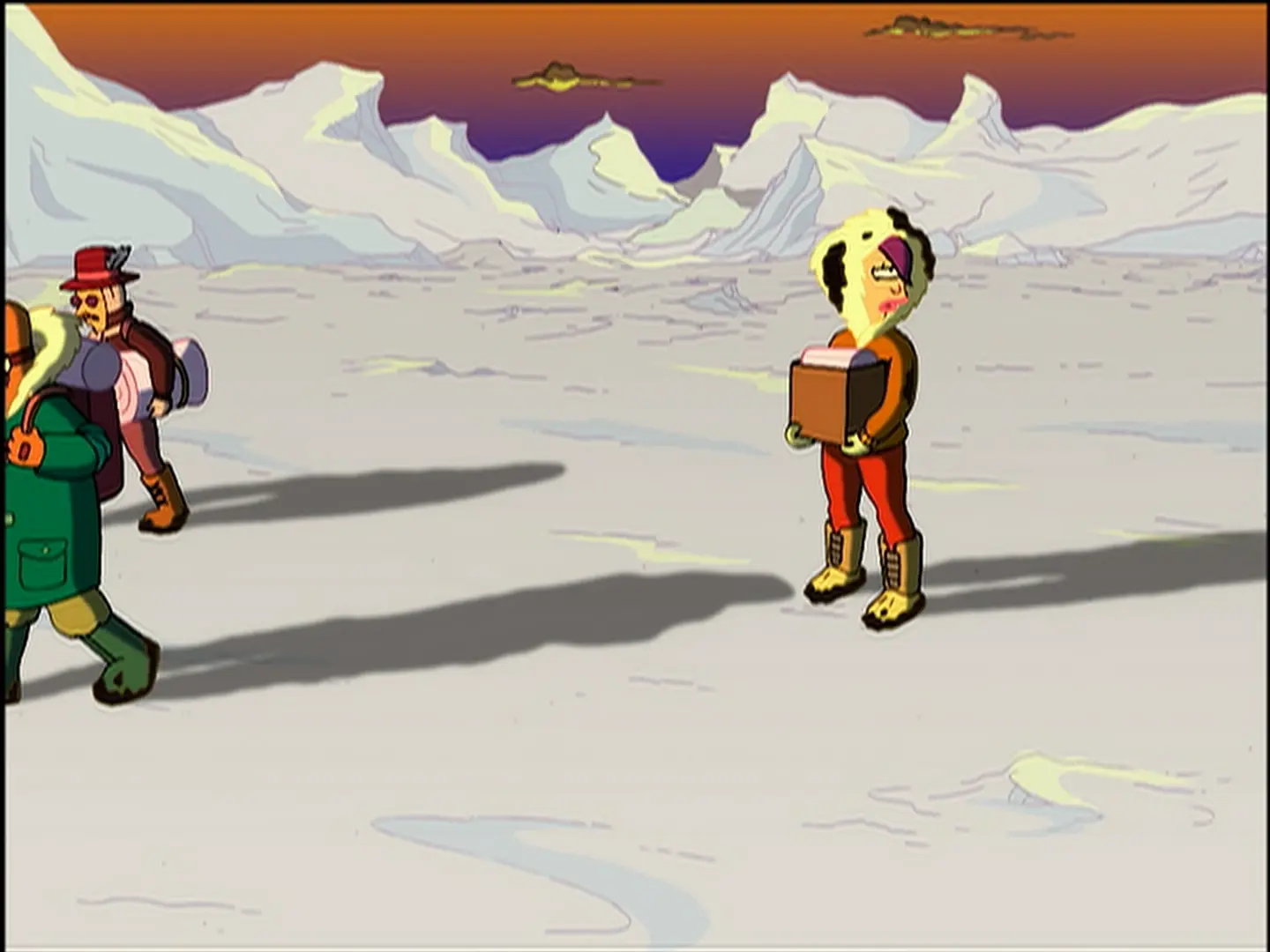 Роба-птушка з Лёда-трасу