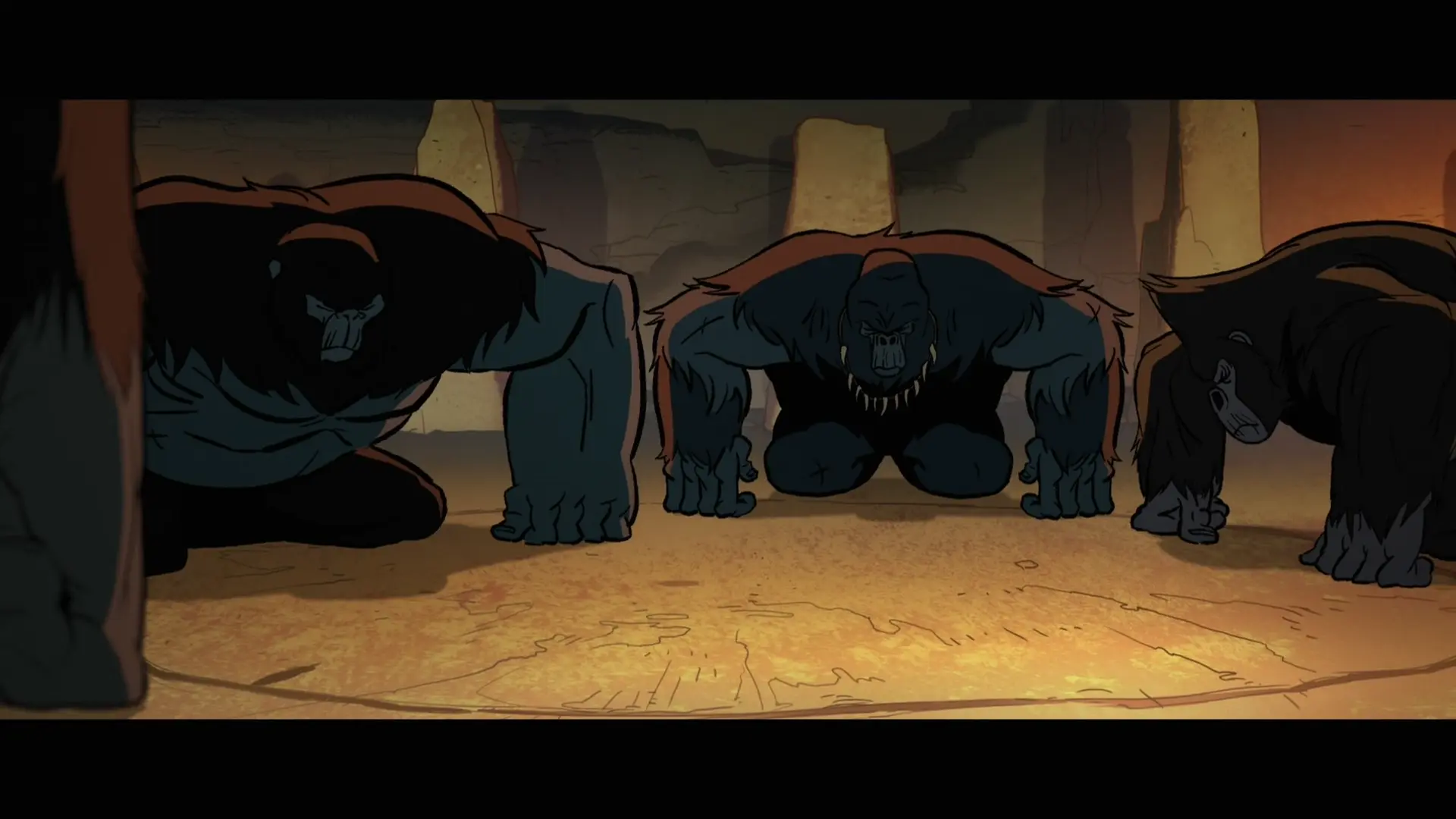 Лютасць малпачалавекаў